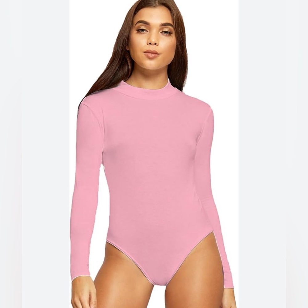 MANGOPOP‎ NWT Bodysuit Pink - Size Large